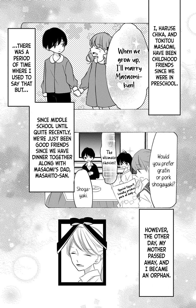 Masaomi-kun ni Metoraremashita Chapter 3 page 4 - Chapter 3