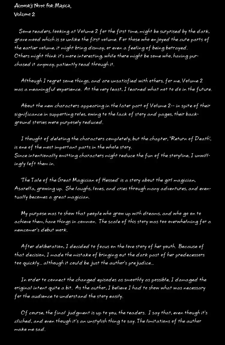 Masca Chapter 7 page 4 - Chapter 7 : A Promise of 500 Years