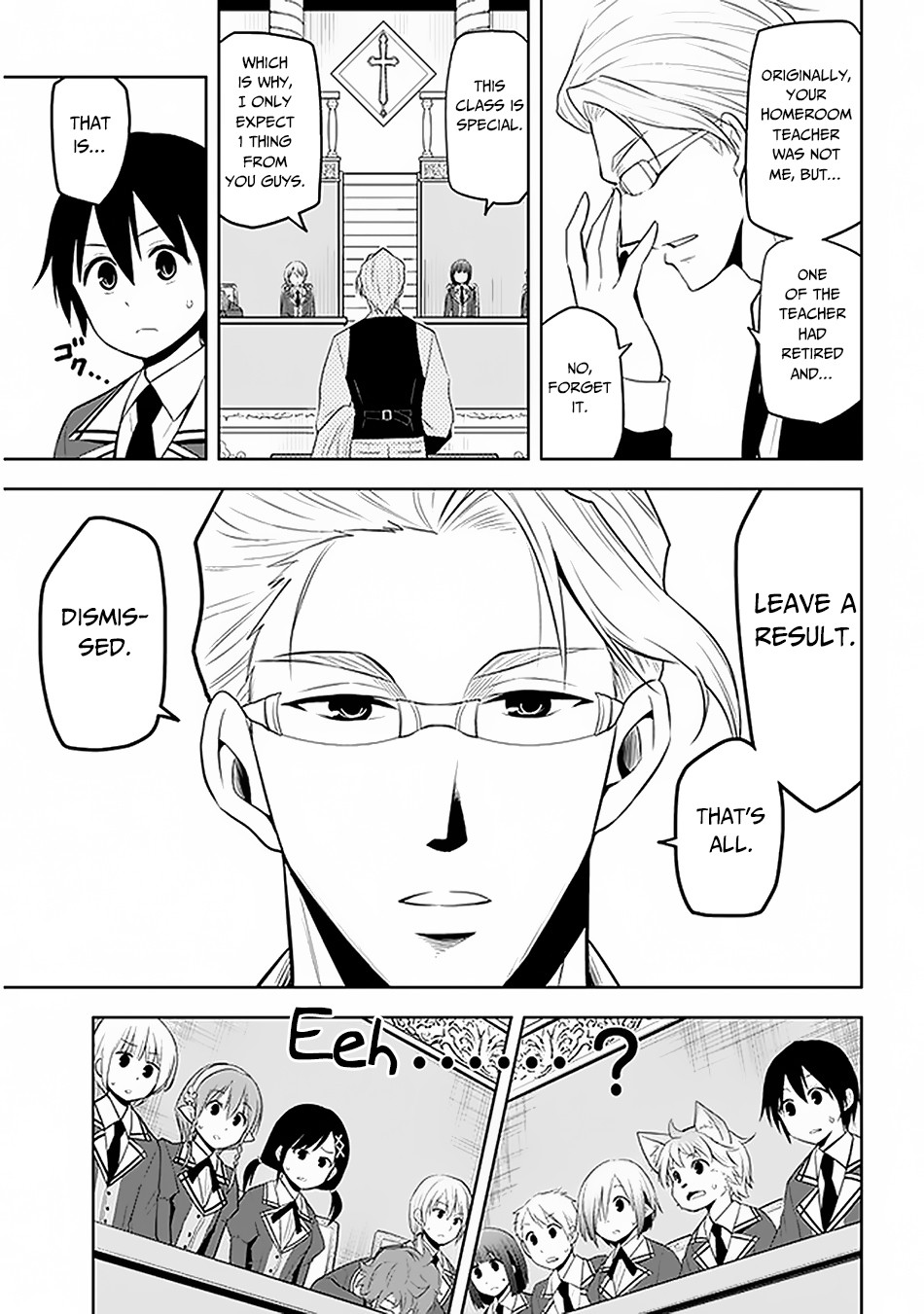 Maseki Gurume: Mamono no Chikara o Tabeta Ore wa Saikyou! Chapter 13 page 12 - Chapter 13: Bustling School Life