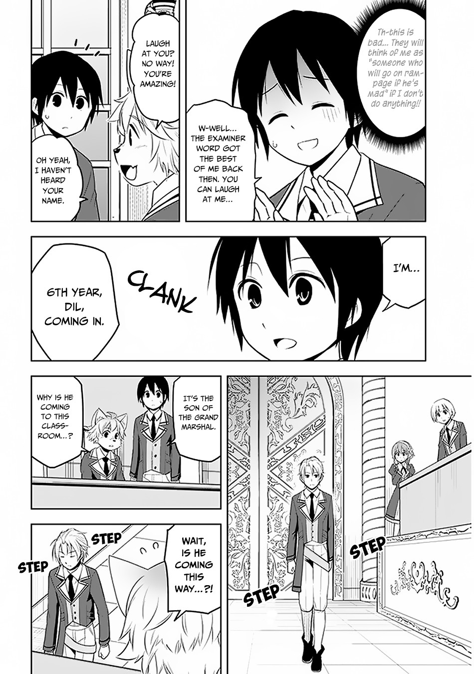 Maseki Gurume: Mamono no Chikara o Tabeta Ore wa Saikyou! Chapter 13 page 15 - Chapter 13: Bustling School Life