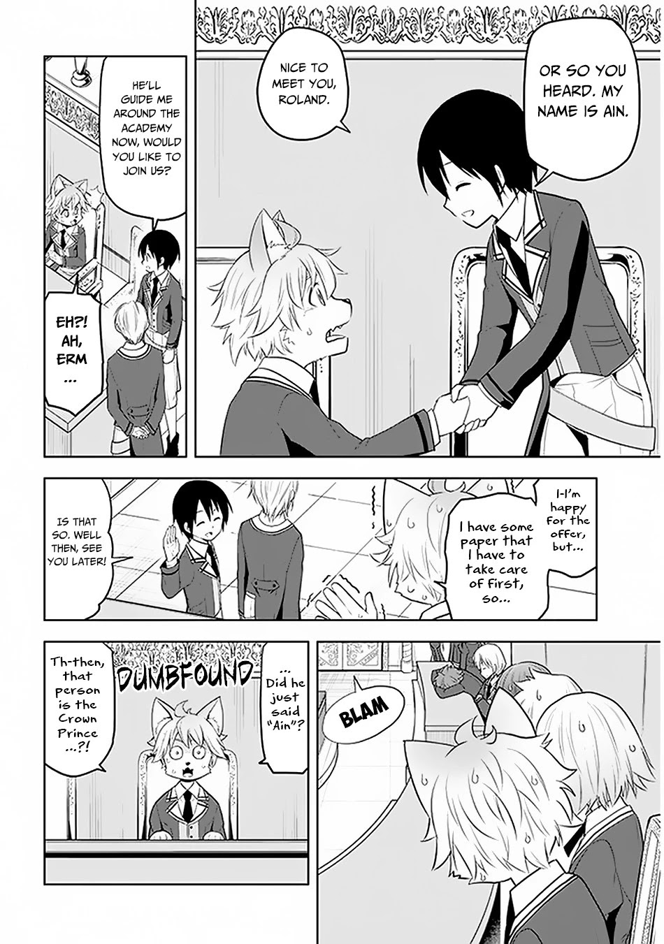 Maseki Gurume: Mamono no Chikara o Tabeta Ore wa Saikyou! Chapter 13 page 17 - Chapter 13: Bustling School Life