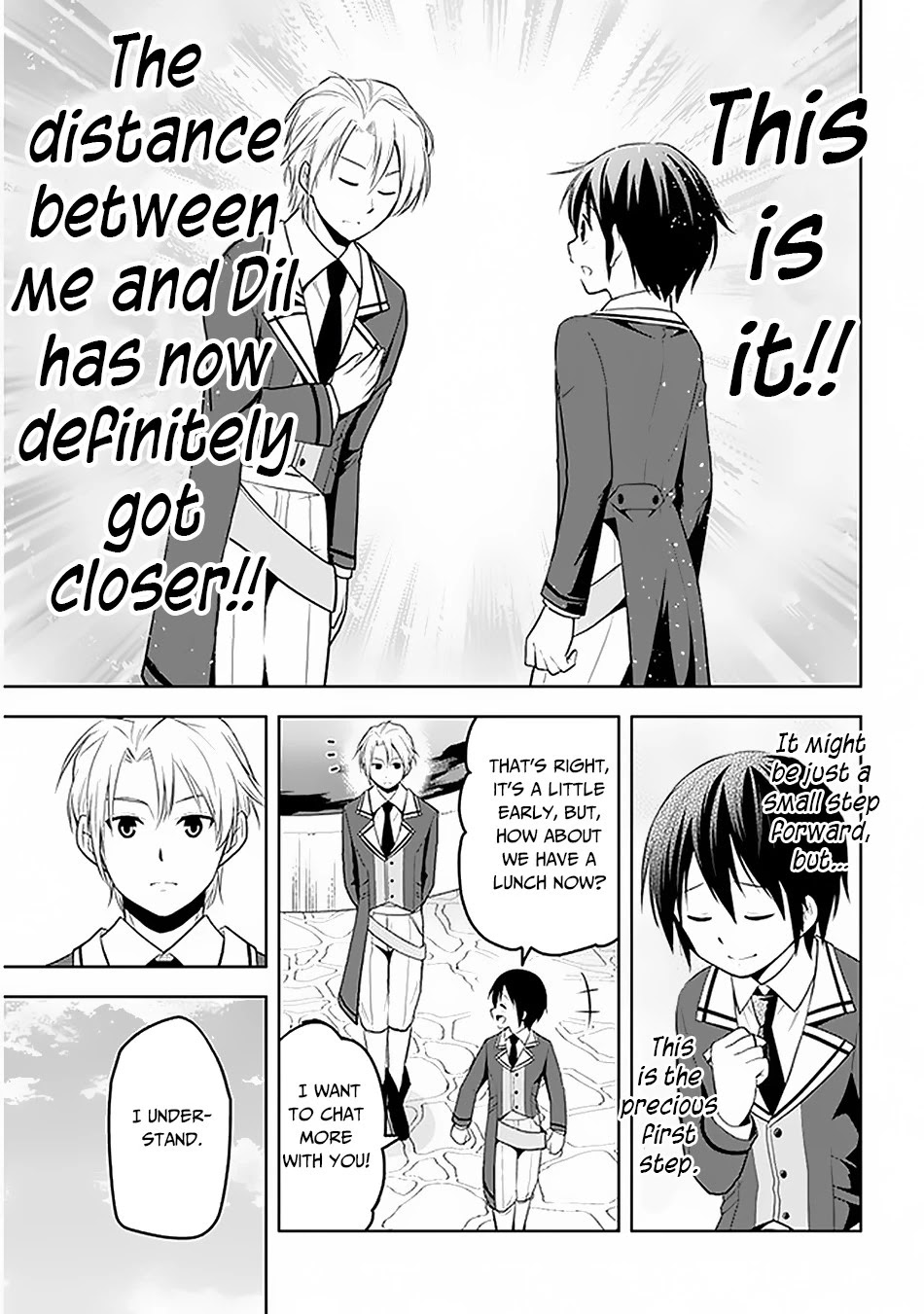 Maseki Gurume: Mamono no Chikara o Tabeta Ore wa Saikyou! Chapter 13 page 22 - Chapter 13: Bustling School Life