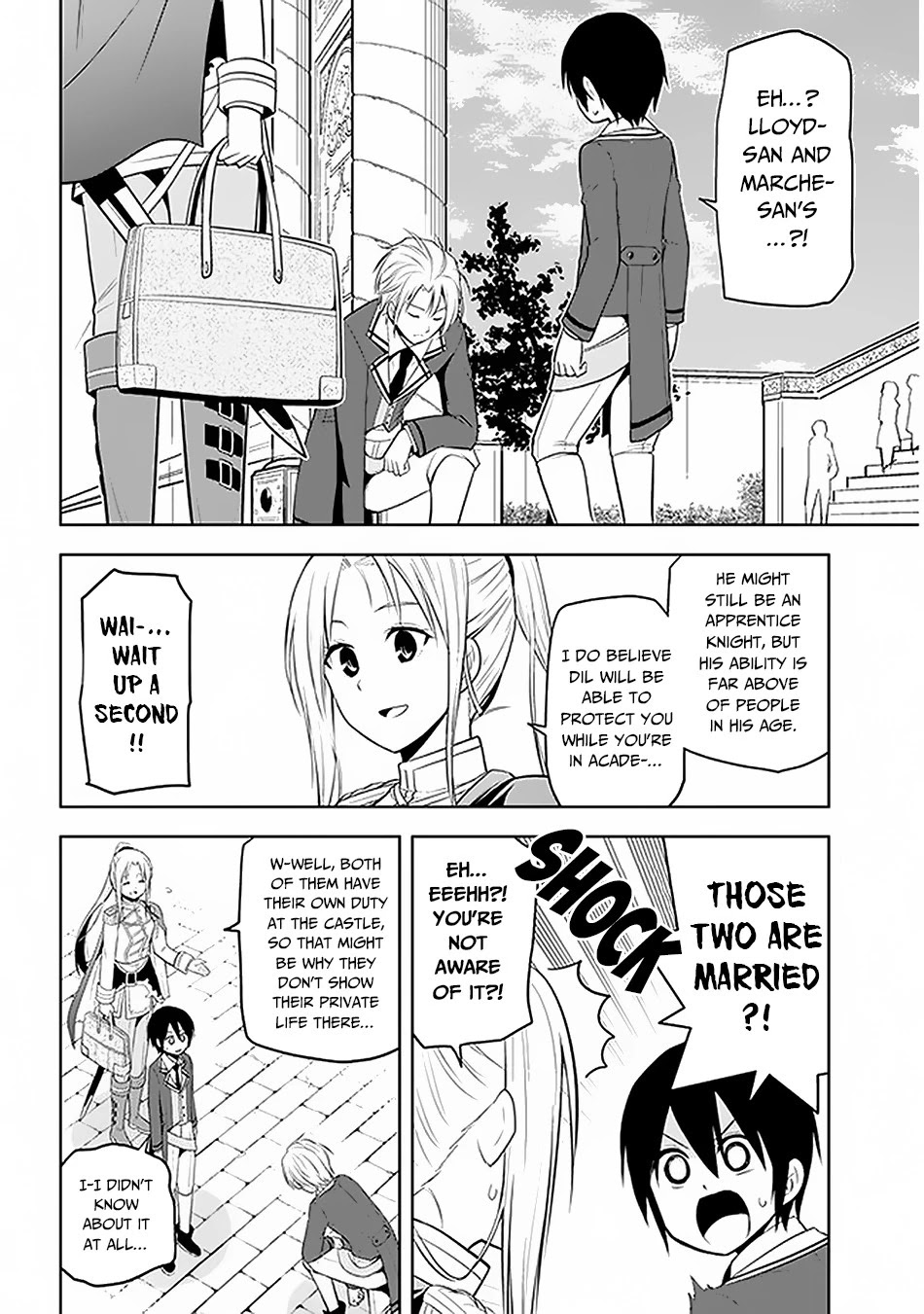 Maseki Gurume: Mamono no Chikara o Tabeta Ore wa Saikyou! Chapter 13 page 3 - Chapter 13: Bustling School Life