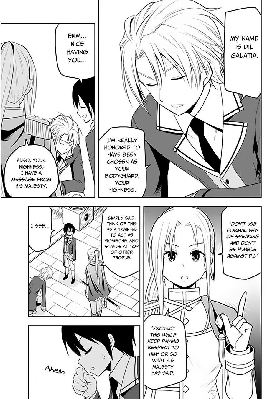 Maseki Gurume: Mamono no Chikara o Tabeta Ore wa Saikyou! Chapter 13 page 4 - Chapter 13: Bustling School Life