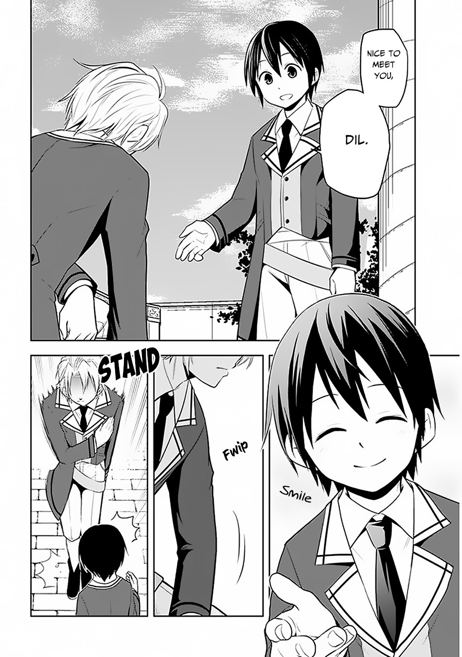 Maseki Gurume: Mamono no Chikara o Tabeta Ore wa Saikyou! Chapter 13 page 5 - Chapter 13: Bustling School Life