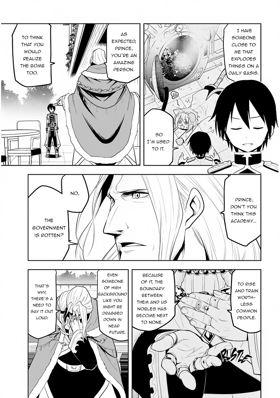 Maseki Gurume: Mamono no Chikara o Tabeta Ore wa Saikyou! Chapter 16 page 28 - Chapter 16: Academy District Competition (1)