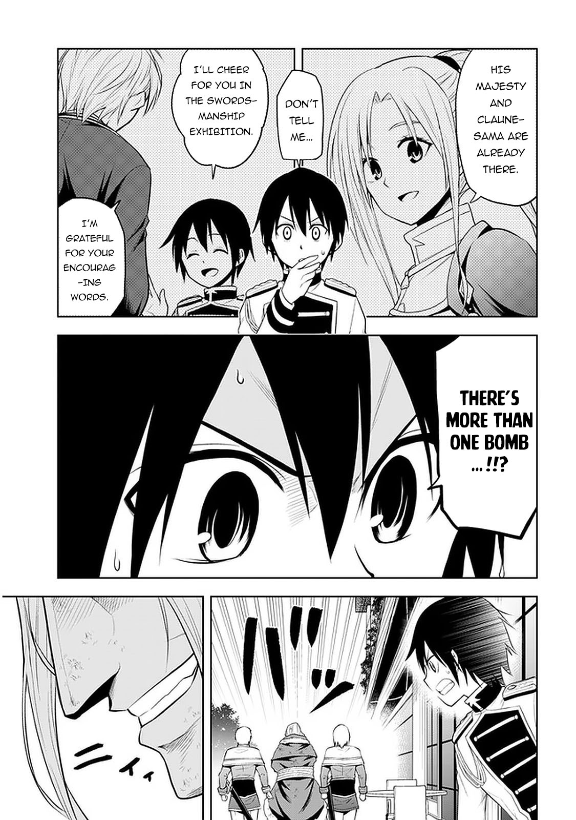 Maseki Gurume: Mamono no Chikara o Tabeta Ore wa Saikyou! Chapter 17 page 12 - Chapter 17: Academy District Competition (2)