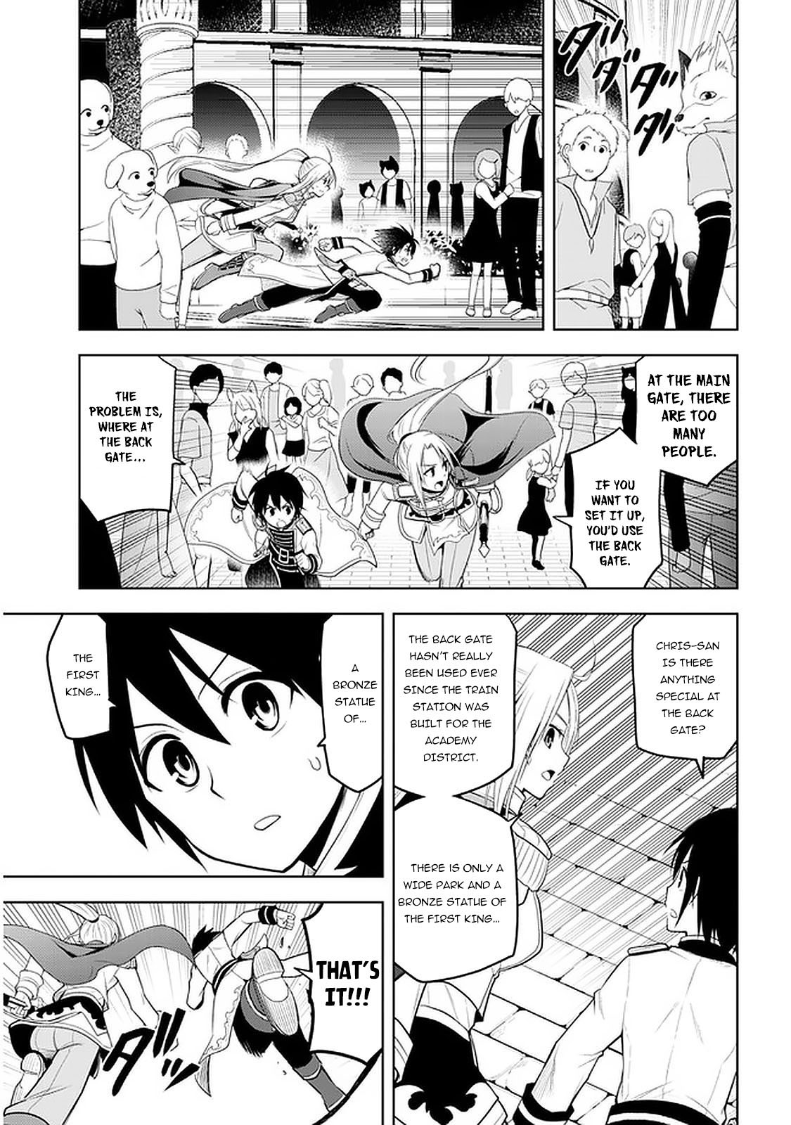 Maseki Gurume: Mamono no Chikara o Tabeta Ore wa Saikyou! Chapter 17 page 18 - Chapter 17: Academy District Competition (2)