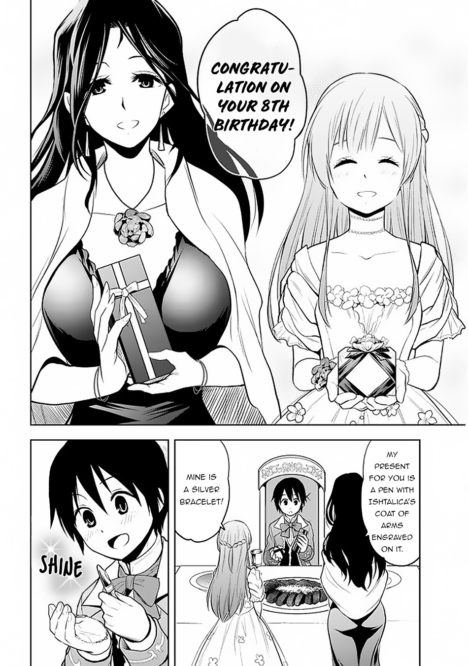 Maseki Gurume: Mamono no Chikara o Tabeta Ore wa Saikyou! Chapter 18 page 14 - Chapter 18: Ishtalica in the Winter and a Birthday