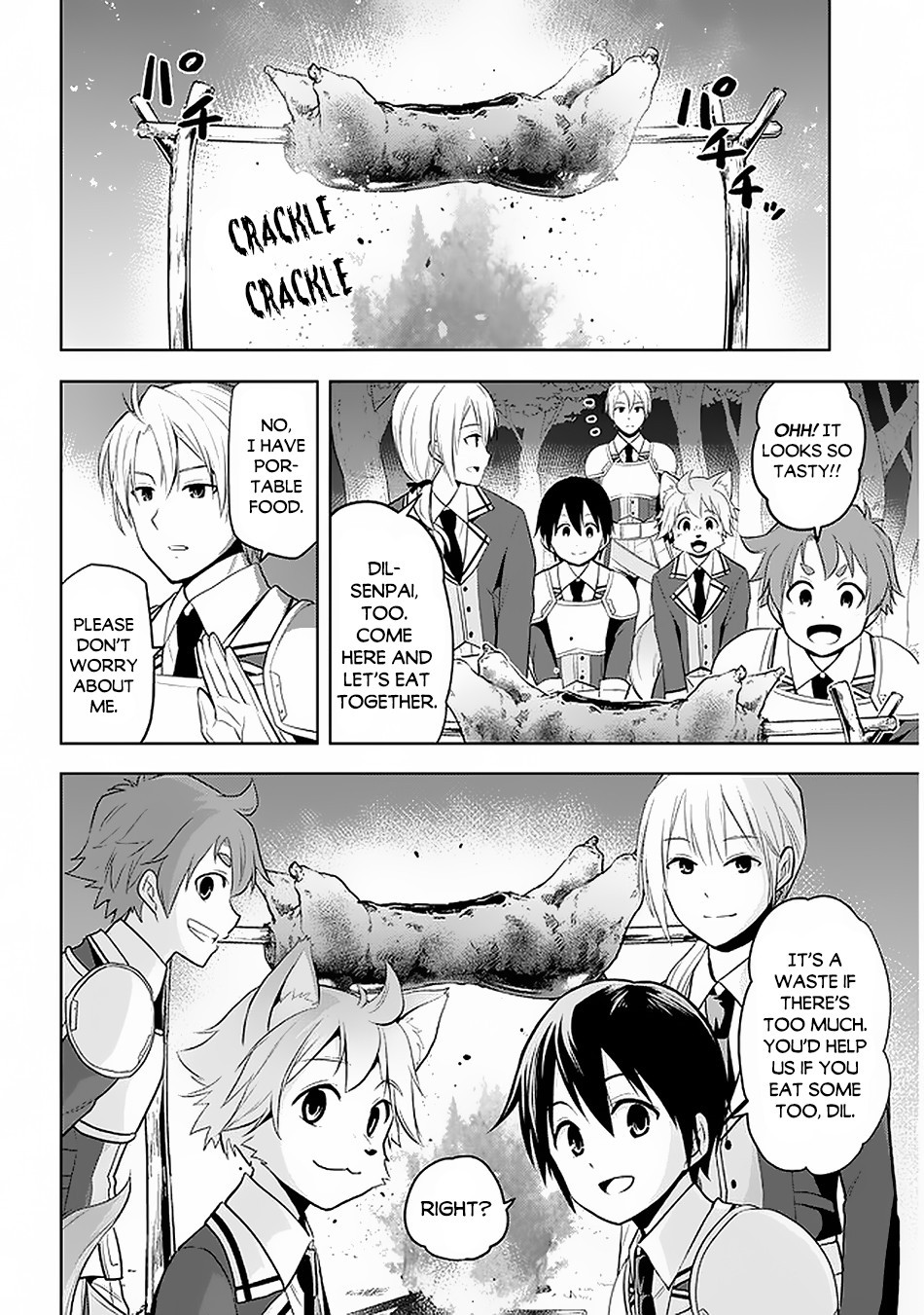 Maseki Gurume: Mamono no Chikara o Tabeta Ore wa Saikyou! Chapter 19 page 15 - Chapter 19: The Royal Kingsland Academy's Field Trip