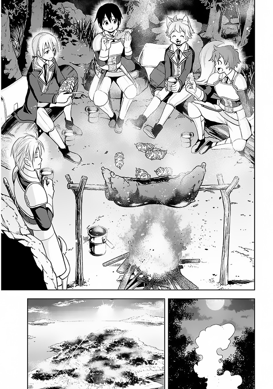 Maseki Gurume: Mamono no Chikara o Tabeta Ore wa Saikyou! Chapter 19 page 18 - Chapter 19: The Royal Kingsland Academy's Field Trip