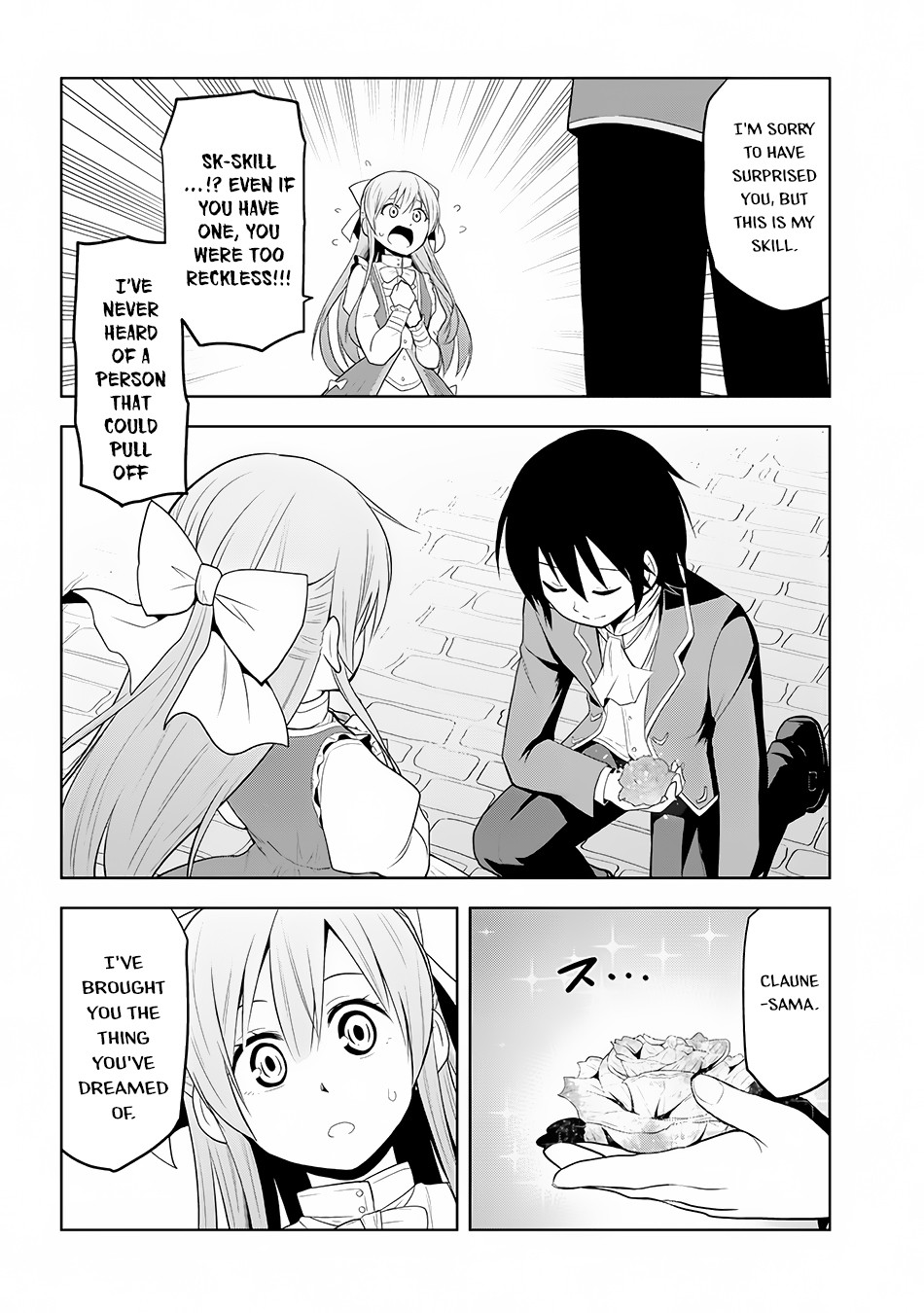 Maseki Gurume: Mamono no Chikara o Tabeta Ore wa Saikyou! Chapter 2 page 27 - Chapter 2: A Girl and a Star Crystal