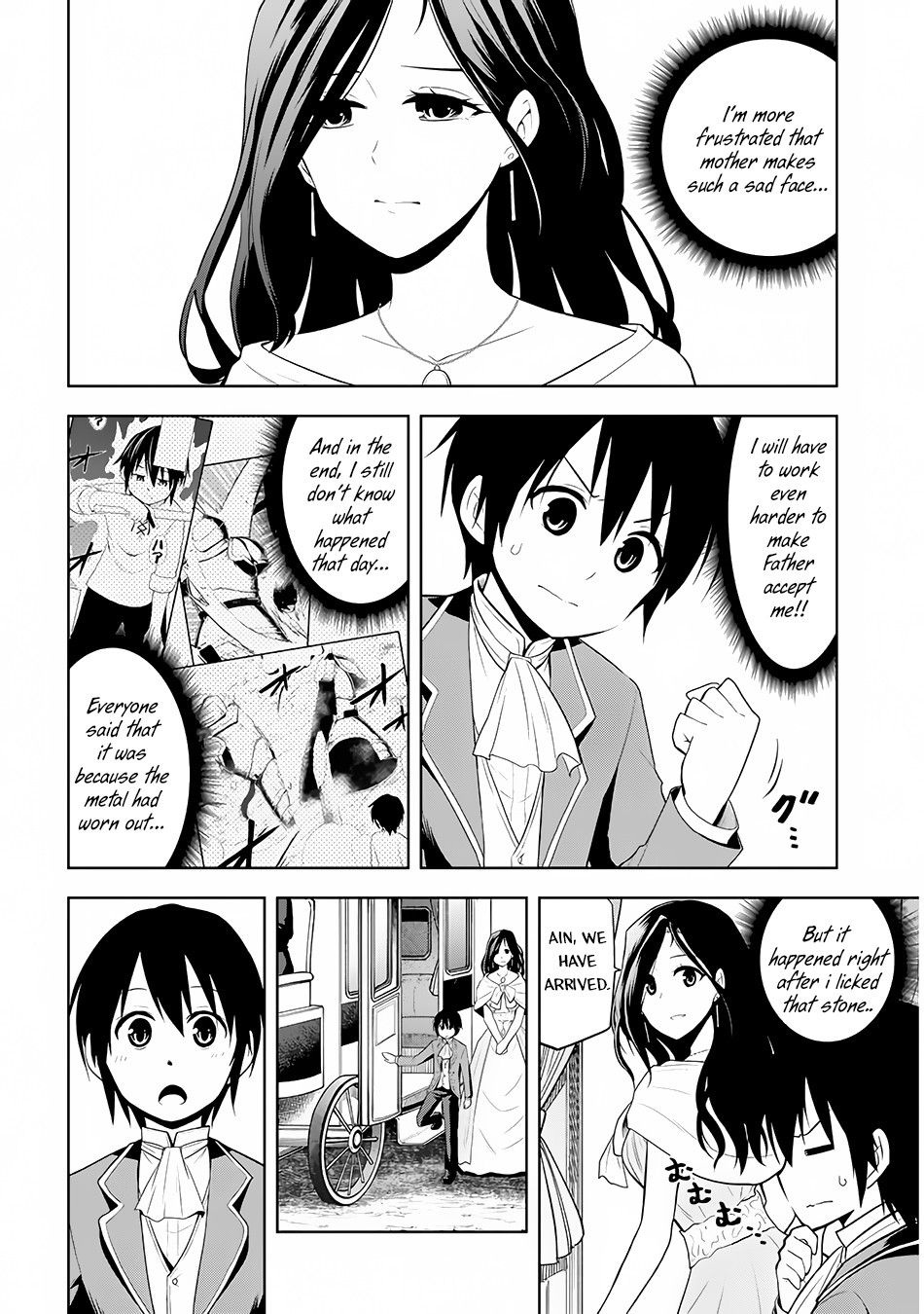 Maseki Gurume: Mamono no Chikara o Tabeta Ore wa Saikyou! Chapter 2 page 5 - Chapter 2: A Girl and a Star Crystal