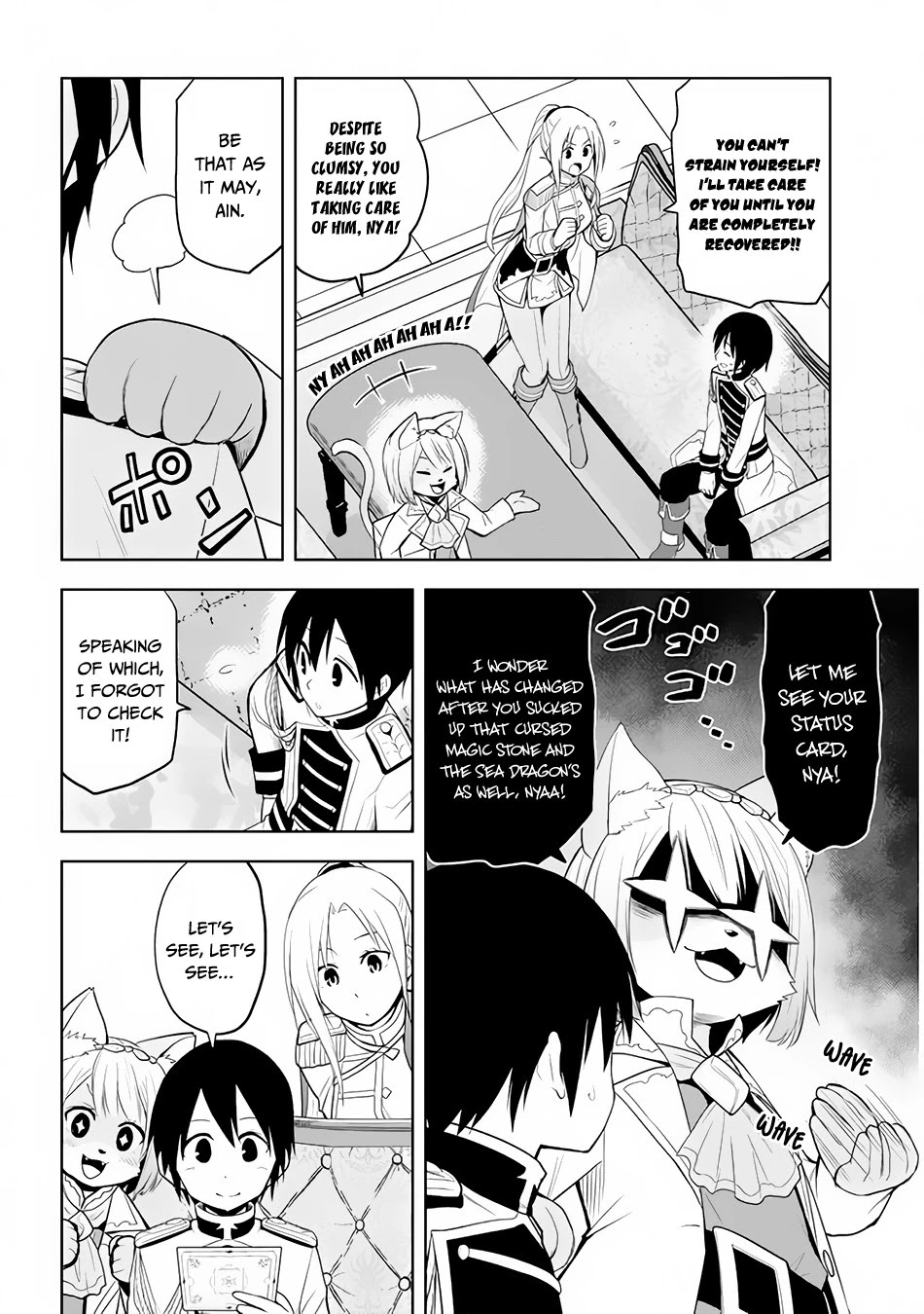 Maseki Gurume: Mamono no Chikara o Tabeta Ore wa Saikyou! Chapter 25 page 3 - Chapter 25: Daily Life After the Return
