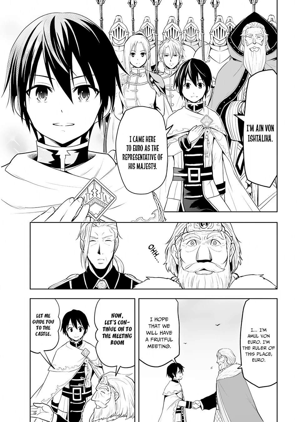 Maseki Gurume: Mamono no Chikara o Tabeta Ore wa Saikyou! Chapter 27 page 4 - Chapter 27: Representative (2)