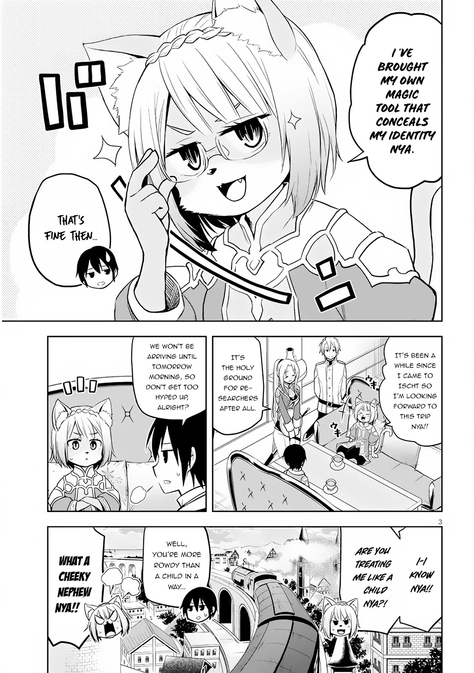 Maseki Gurume: Mamono no Chikara o Tabeta Ore wa Saikyou! Chapter 30 page 4 - Chapter 30: Magic City Ischt