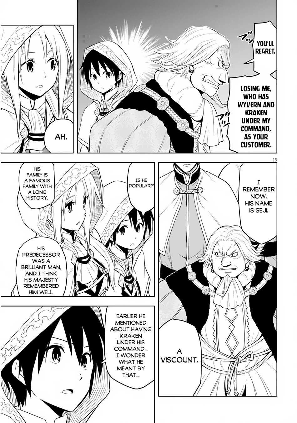 Maseki Gurume: Mamono no Chikara o Tabeta Ore wa Saikyou! Chapter 31 page 16 - Chapter 31: Investigation and Anxiety