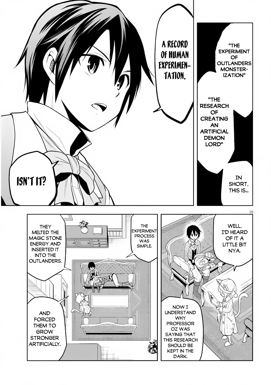 Maseki Gurume: Mamono no Chikara o Tabeta Ore wa Saikyou! Chapter 31 page 20 - Chapter 31: Investigation and Anxiety