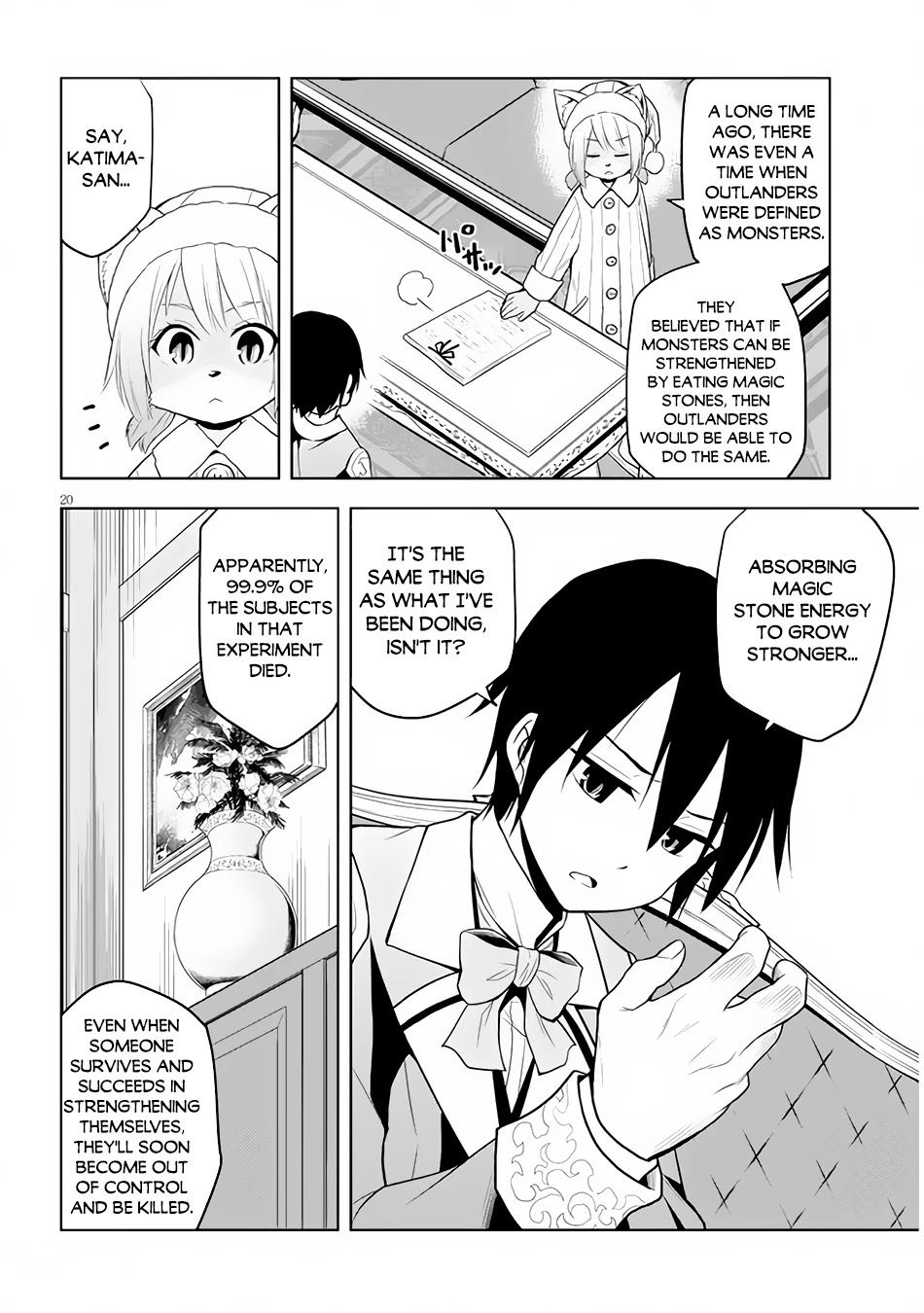 Maseki Gurume: Mamono no Chikara o Tabeta Ore wa Saikyou! Chapter 31 page 21 - Chapter 31: Investigation and Anxiety