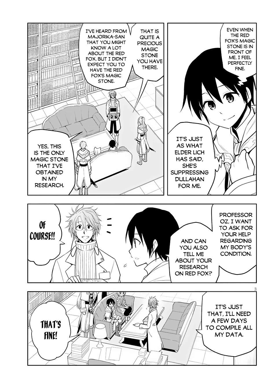 Maseki Gurume: Mamono no Chikara o Tabeta Ore wa Saikyou! Chapter 31 page 4 - Chapter 31: Investigation and Anxiety