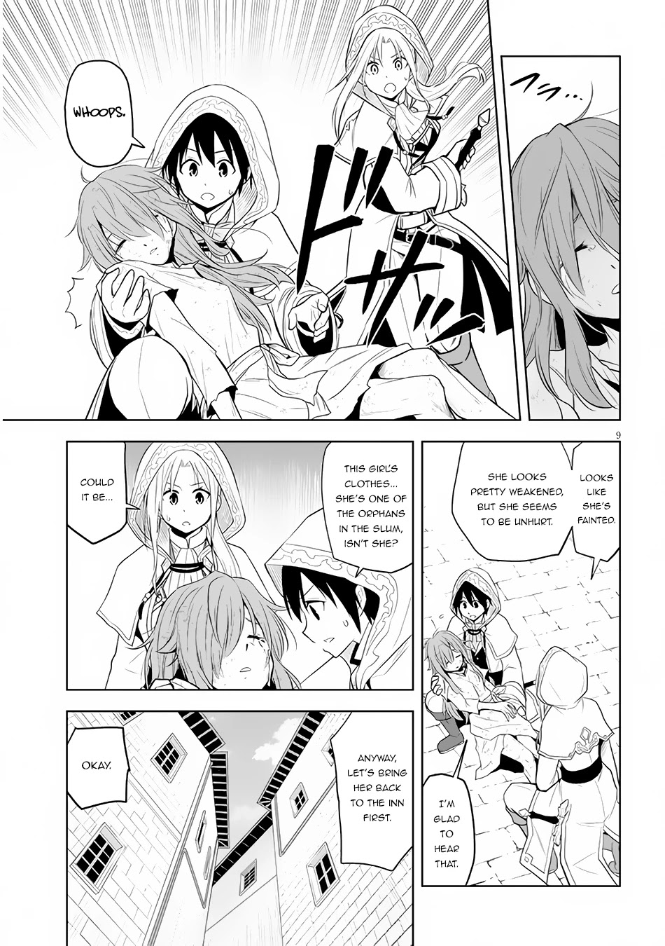 Maseki Gurume: Mamono no Chikara o Tabeta Ore wa Saikyou! Chapter 32 page 10 - Chapter 32: The Girl in the Alley