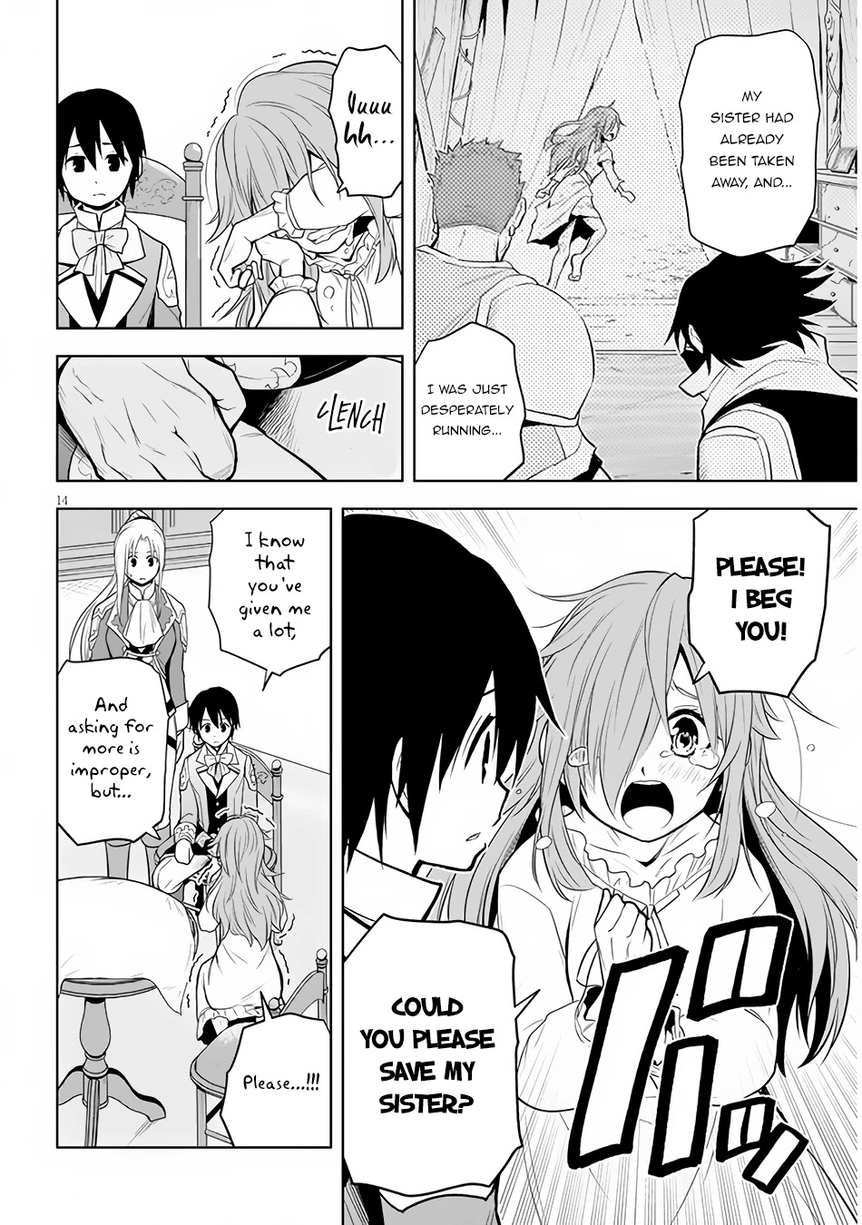 Maseki Gurume: Mamono no Chikara o Tabeta Ore wa Saikyou! Chapter 32 page 15 - Chapter 32: The Girl in the Alley