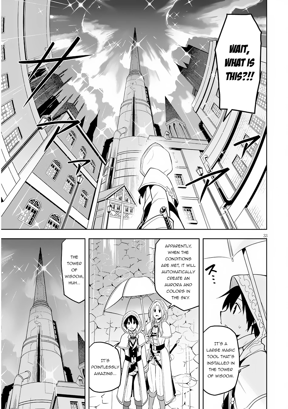 Maseki Gurume: Mamono no Chikara o Tabeta Ore wa Saikyou! Chapter 32 page 34 - Chapter 32: The Girl in the Alley