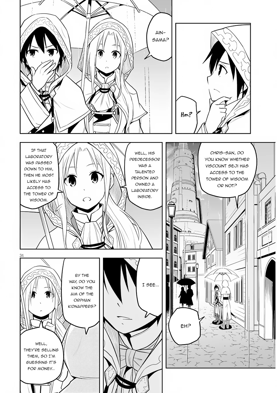 Maseki Gurume: Mamono no Chikara o Tabeta Ore wa Saikyou! Chapter 32 page 35 - Chapter 32: The Girl in the Alley