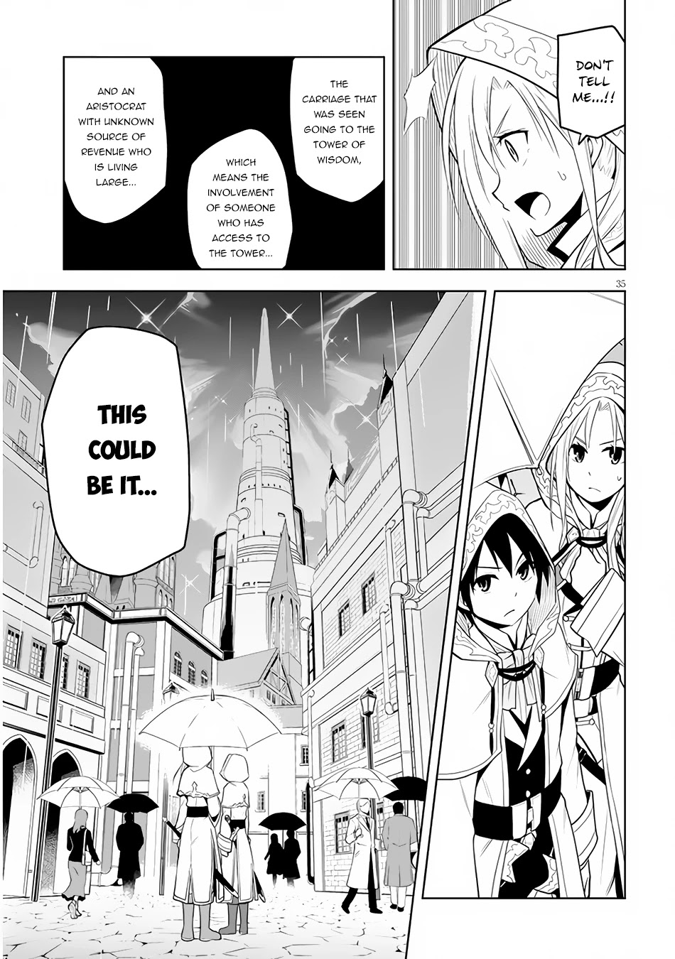 Maseki Gurume: Mamono no Chikara o Tabeta Ore wa Saikyou! Chapter 32 page 36 - Chapter 32: The Girl in the Alley