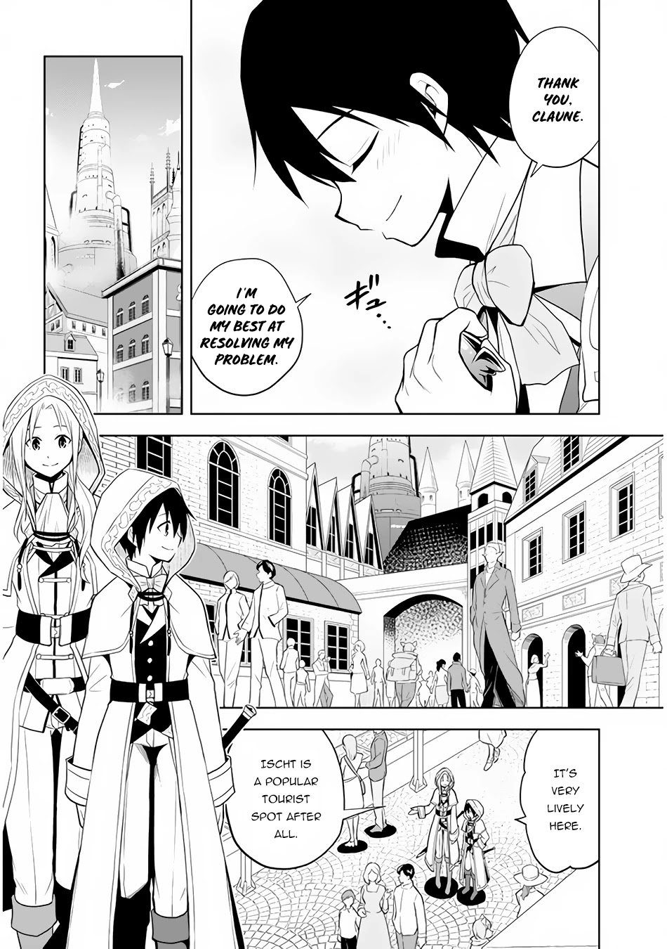 Maseki Gurume: Mamono no Chikara o Tabeta Ore wa Saikyou! Chapter 32 page 5 - Chapter 32: The Girl in the Alley