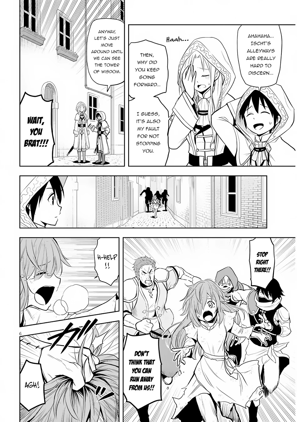 Maseki Gurume: Mamono no Chikara o Tabeta Ore wa Saikyou! Chapter 32 page 7 - Chapter 32: The Girl in the Alley