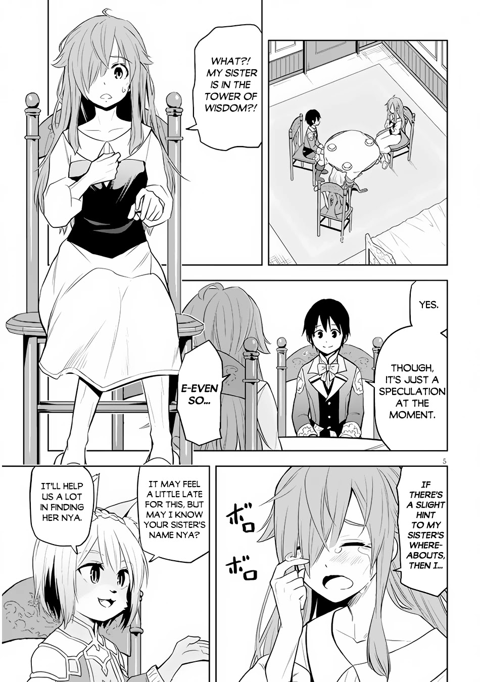 Maseki Gurume: Mamono no Chikara o Tabeta Ore wa Saikyou! Chapter 33 page 6 - Chapter 33: The Tower of Wisdom
