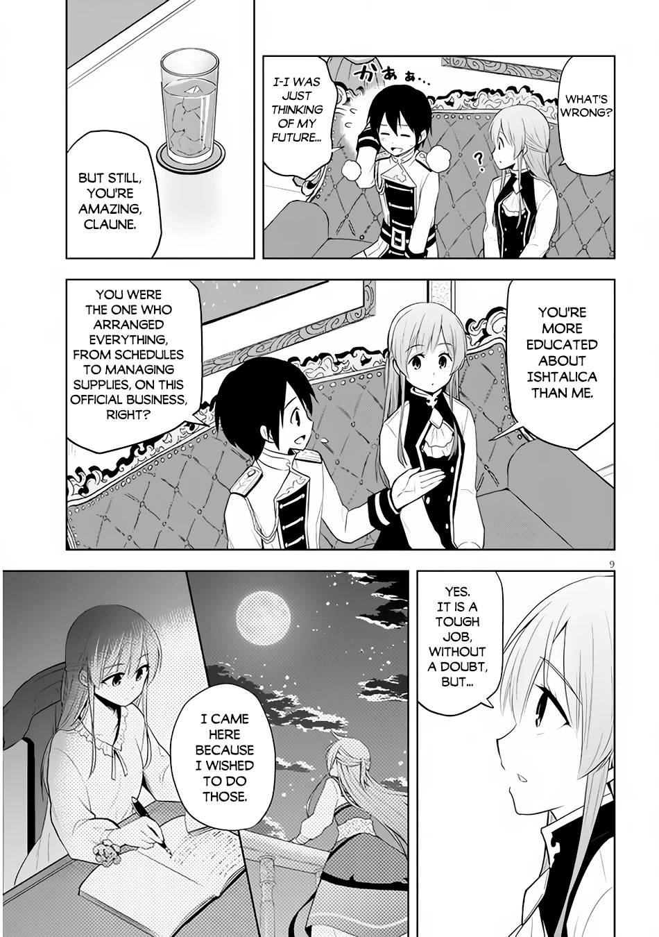 Maseki Gurume: Mamono no Chikara o Tabeta Ore wa Saikyou! Chapter 38 page 10 - Chapter 38: Adventurer's Town, Baltic
