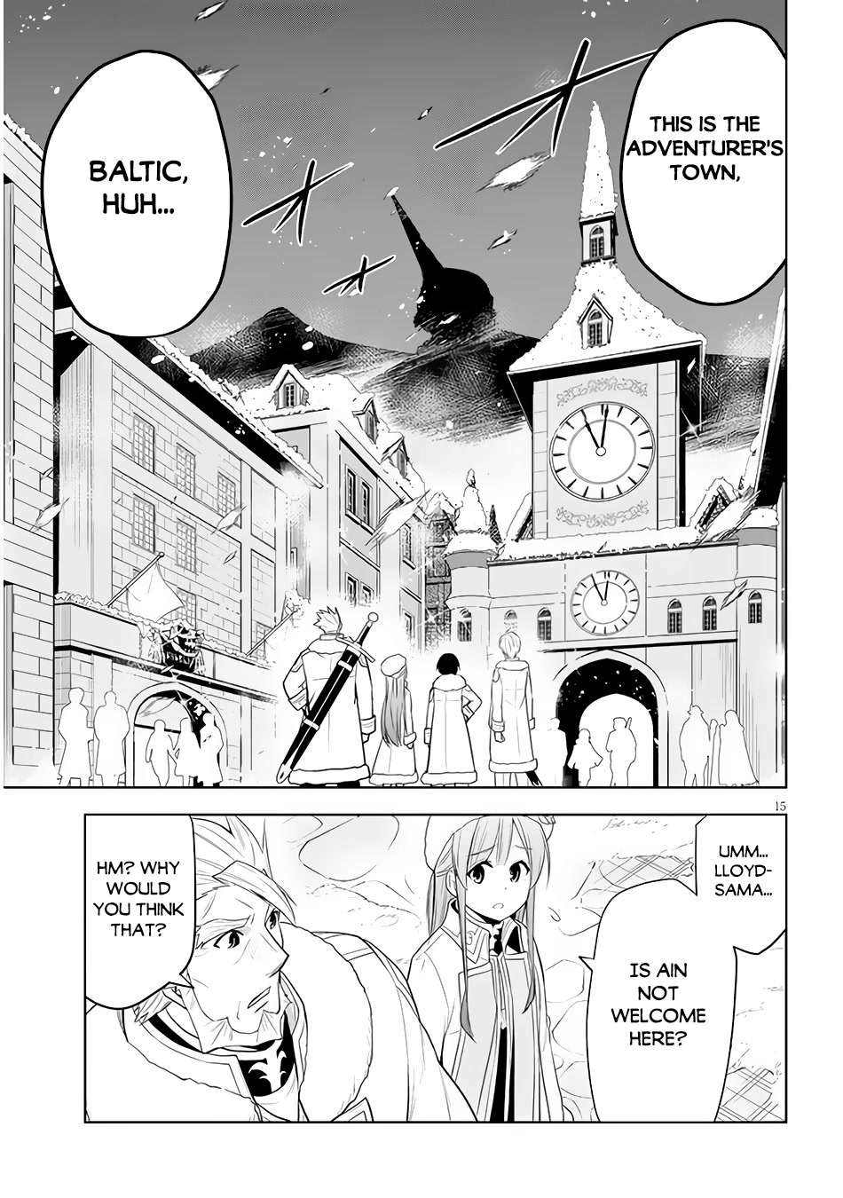 Maseki Gurume: Mamono no Chikara o Tabeta Ore wa Saikyou! Chapter 38 page 16 - Chapter 38: Adventurer's Town, Baltic