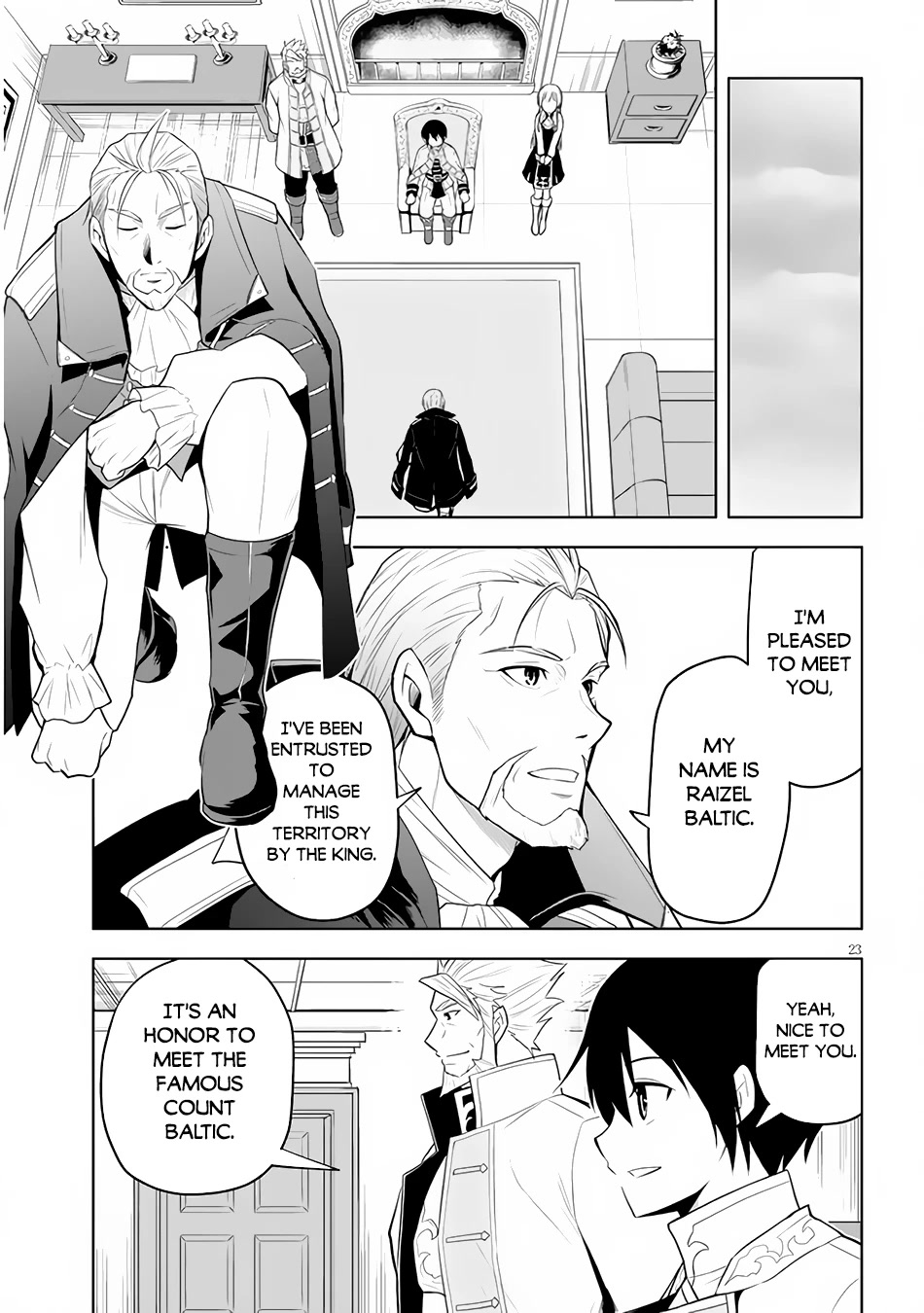 Maseki Gurume: Mamono no Chikara o Tabeta Ore wa Saikyou! Chapter 38 page 24 - Chapter 38: Adventurer's Town, Baltic