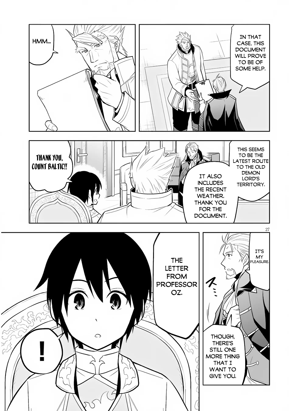 Maseki Gurume: Mamono no Chikara o Tabeta Ore wa Saikyou! Chapter 38 page 27 - Chapter 38: Adventurer's Town, Baltic