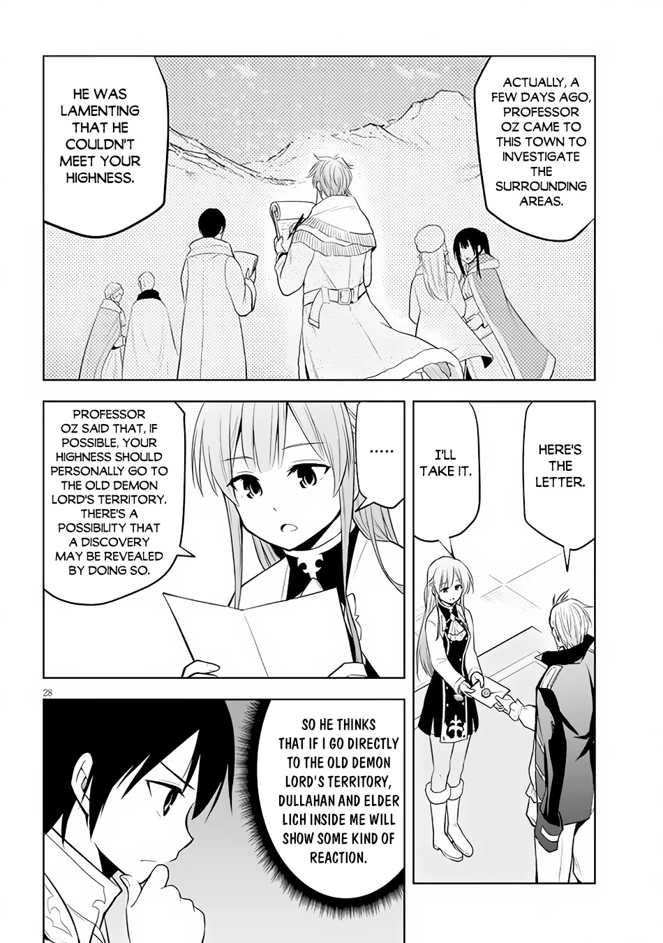 Maseki Gurume: Mamono no Chikara o Tabeta Ore wa Saikyou! Chapter 38 page 28 - Chapter 38: Adventurer's Town, Baltic