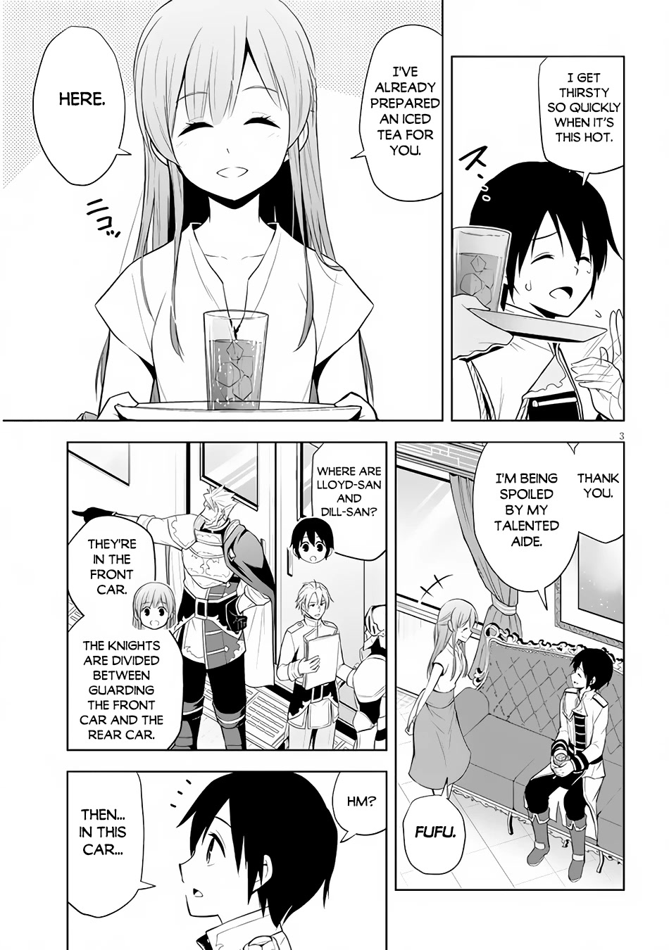 Maseki Gurume: Mamono no Chikara o Tabeta Ore wa Saikyou! Chapter 38 page 4 - Chapter 38: Adventurer's Town, Baltic