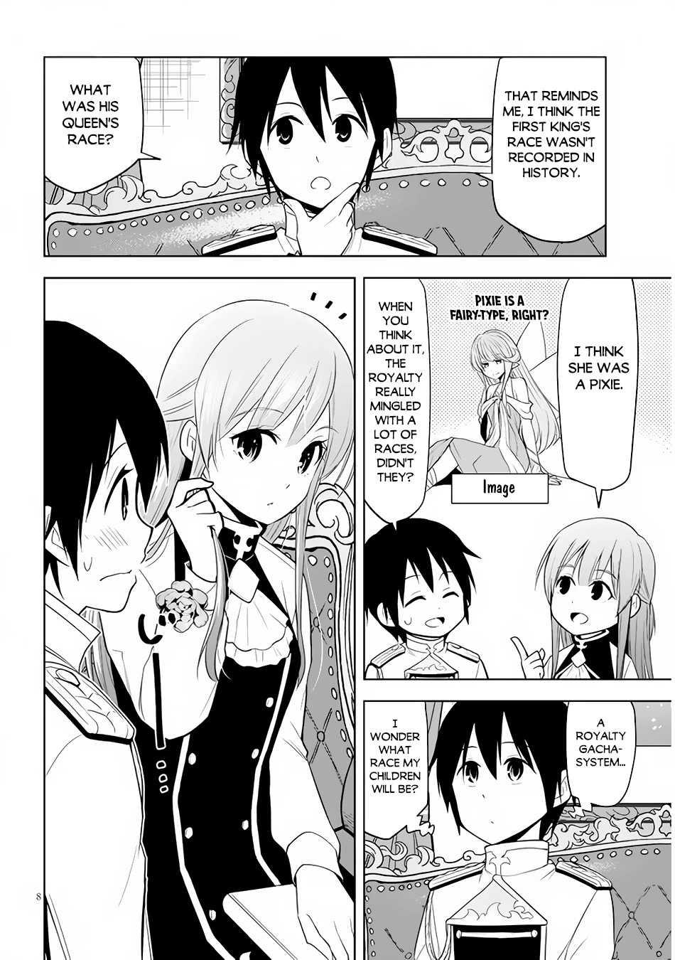 Maseki Gurume: Mamono no Chikara o Tabeta Ore wa Saikyou! Chapter 38 page 9 - Chapter 38: Adventurer's Town, Baltic