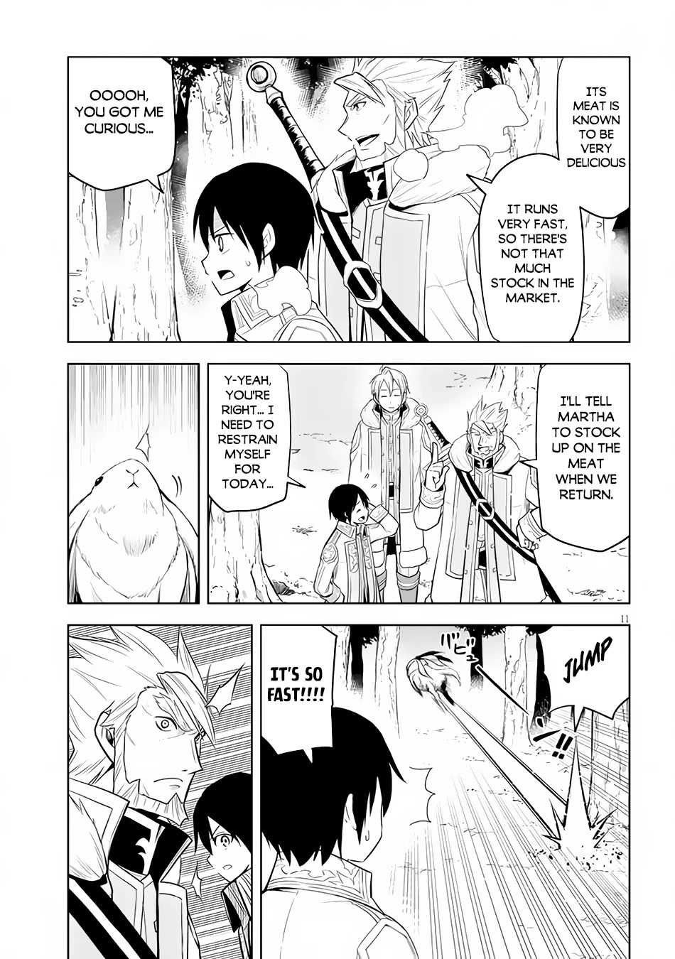 Maseki Gurume: Mamono no Chikara o Tabeta Ore wa Saikyou! Chapter 39 page 12 - Chapter 39: Ancient Monster