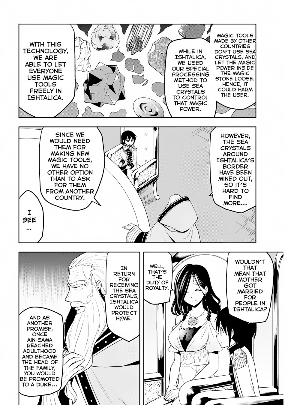 Maseki Gurume: Mamono no Chikara o Tabeta Ore wa Saikyou! Chapter 4 page 11 - Chapter 4: The Reason Behind Becoming The Crown Prince Overnight
