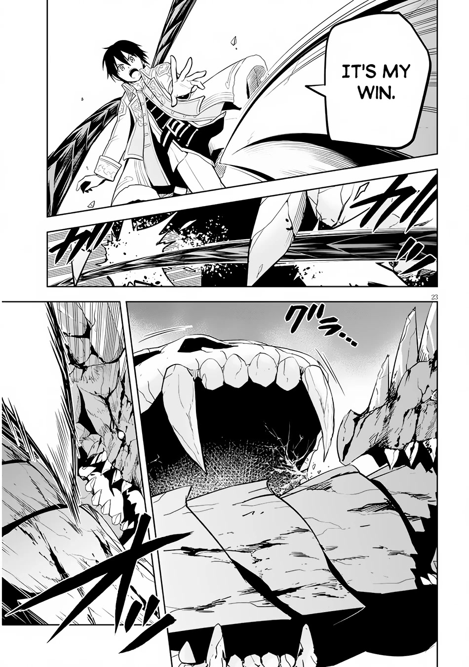 Maseki Gurume: Mamono no Chikara o Tabeta Ore wa Saikyou! Chapter 40 page 24 - Chapter 40