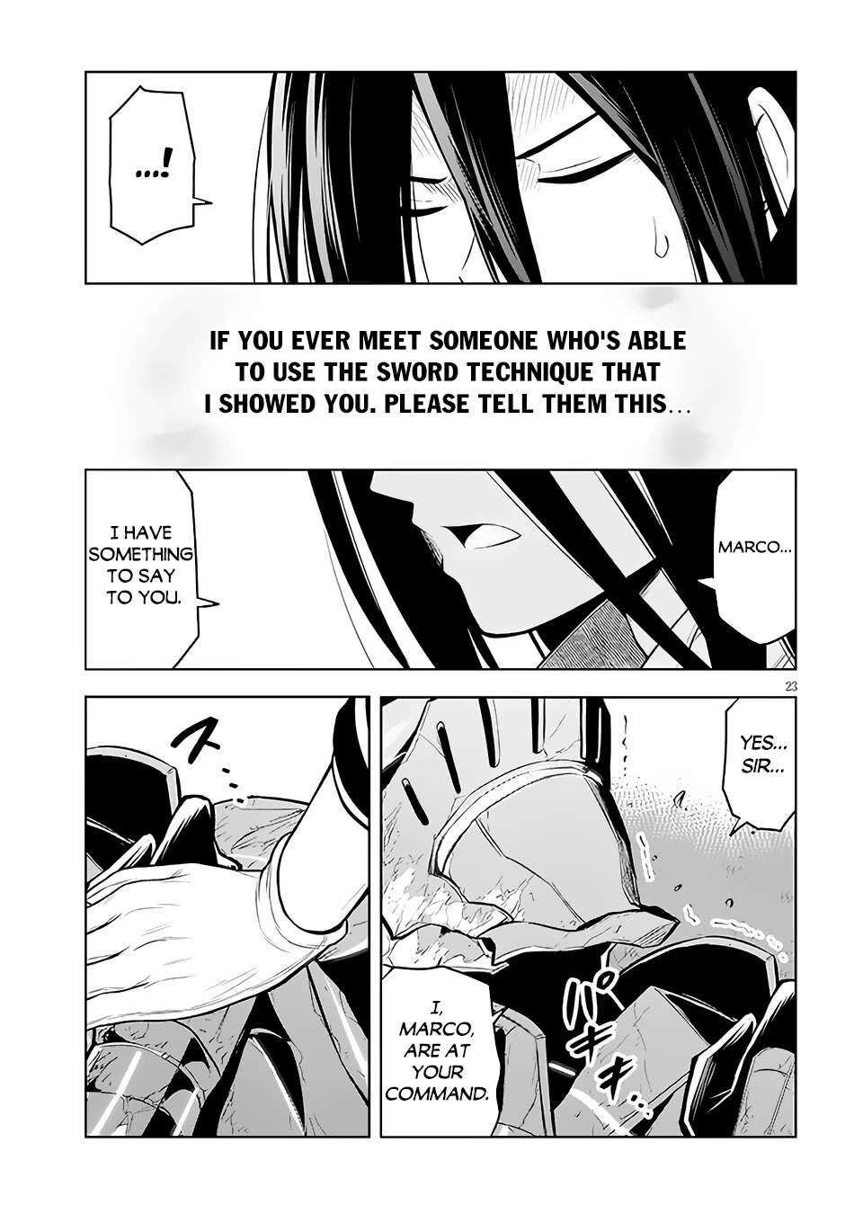Maseki Gurume: Mamono no Chikara o Tabeta Ore wa Saikyou! Chapter 49 page 23 - Chapter 49