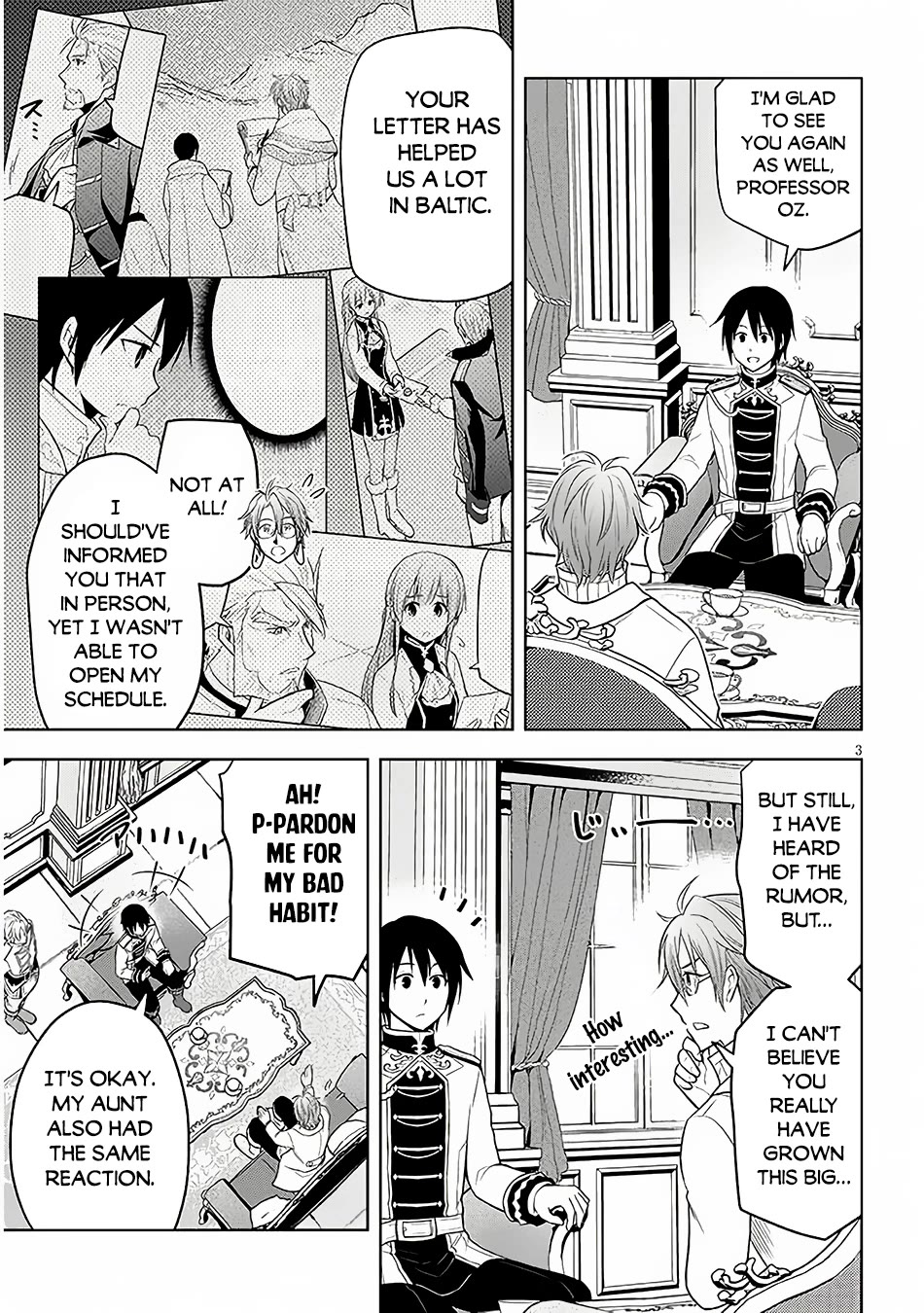 Maseki Gurume: Mamono no Chikara o Tabeta Ore wa Saikyou! Chapter 57 page 4 - Chapter 57