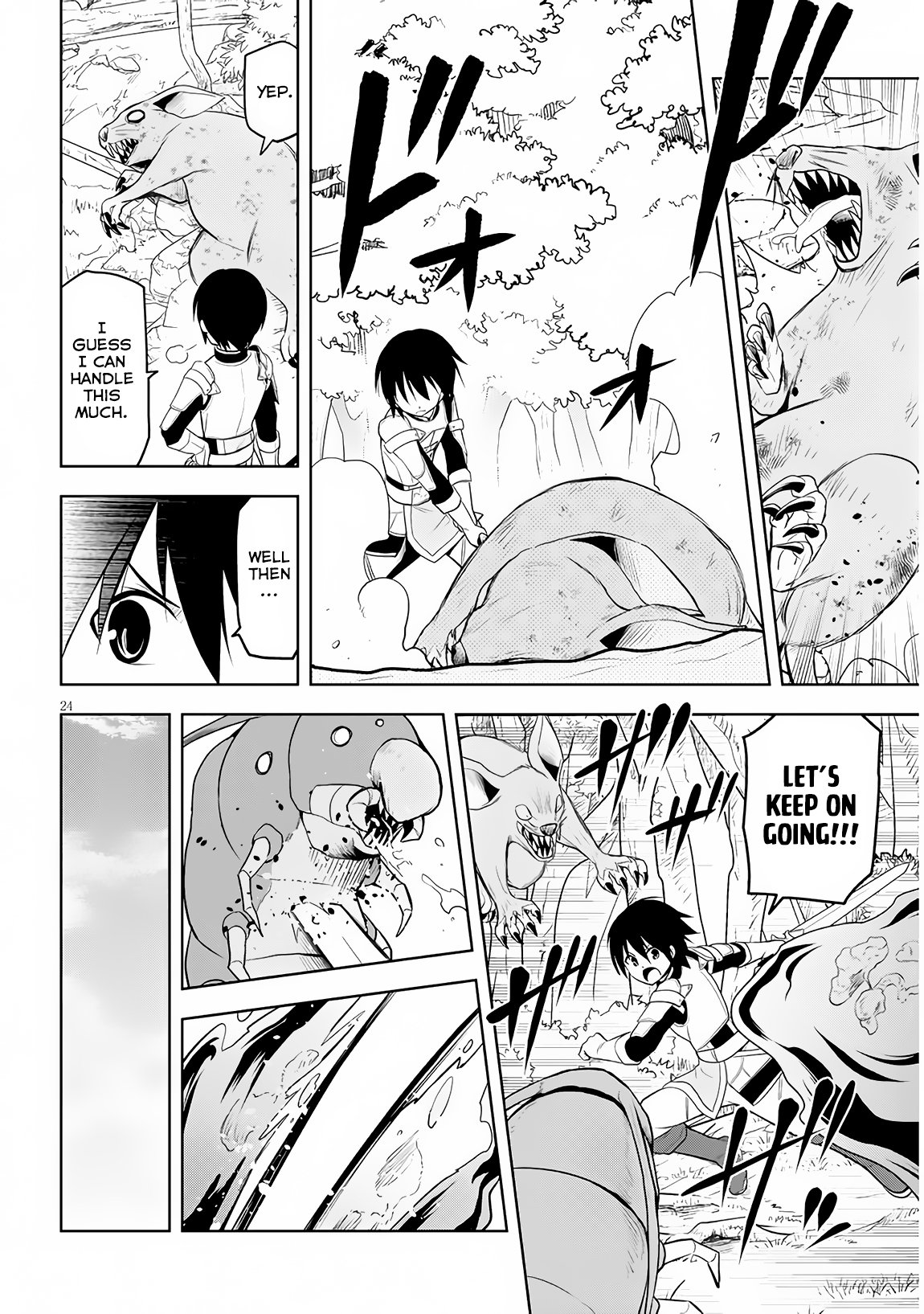 Maseki Gurume: Mamono no Chikara o Tabeta Ore wa Saikyou! Chapter 6 page 25 - Chapter 6