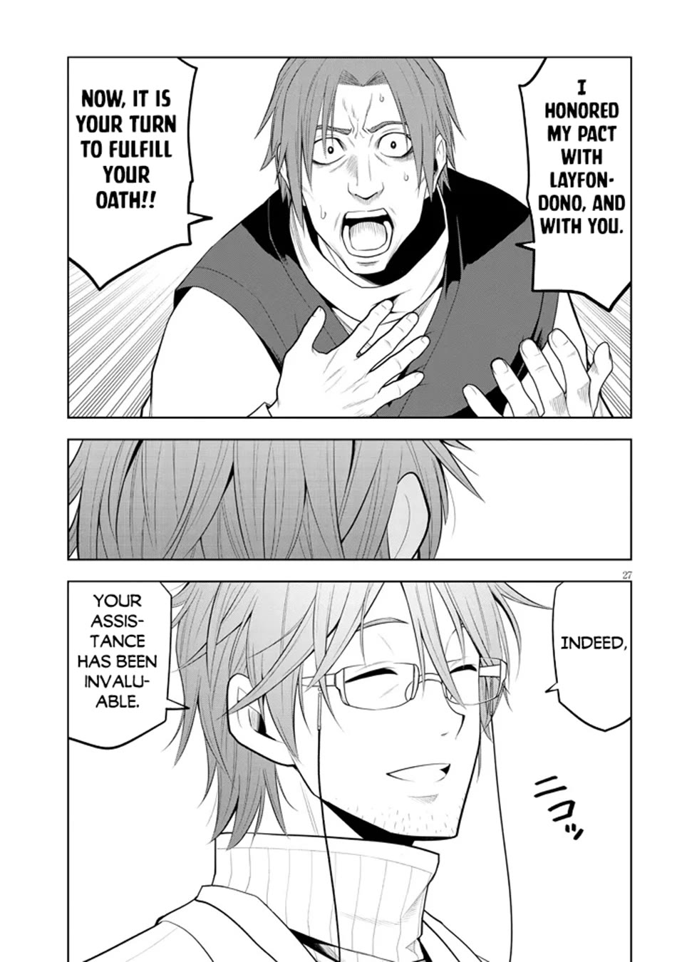 Maseki Gurume: Mamono no Chikara o Tabeta Ore wa Saikyou! Chapter 62 page 27 - Chapter 62