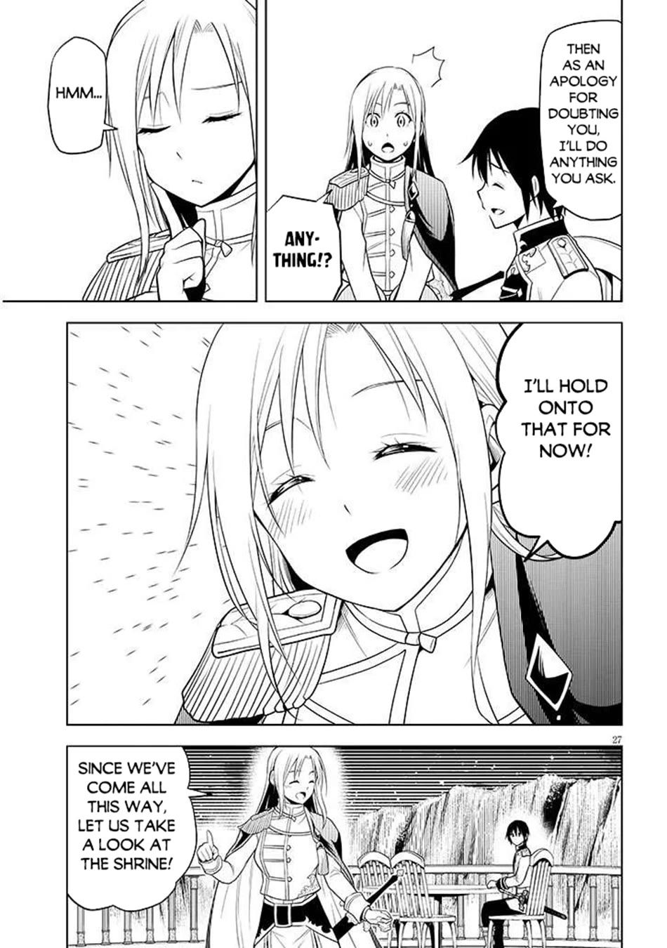 Maseki Gurume: Mamono no Chikara o Tabeta Ore wa Saikyou! Chapter 68 page 27 - Chapter 68