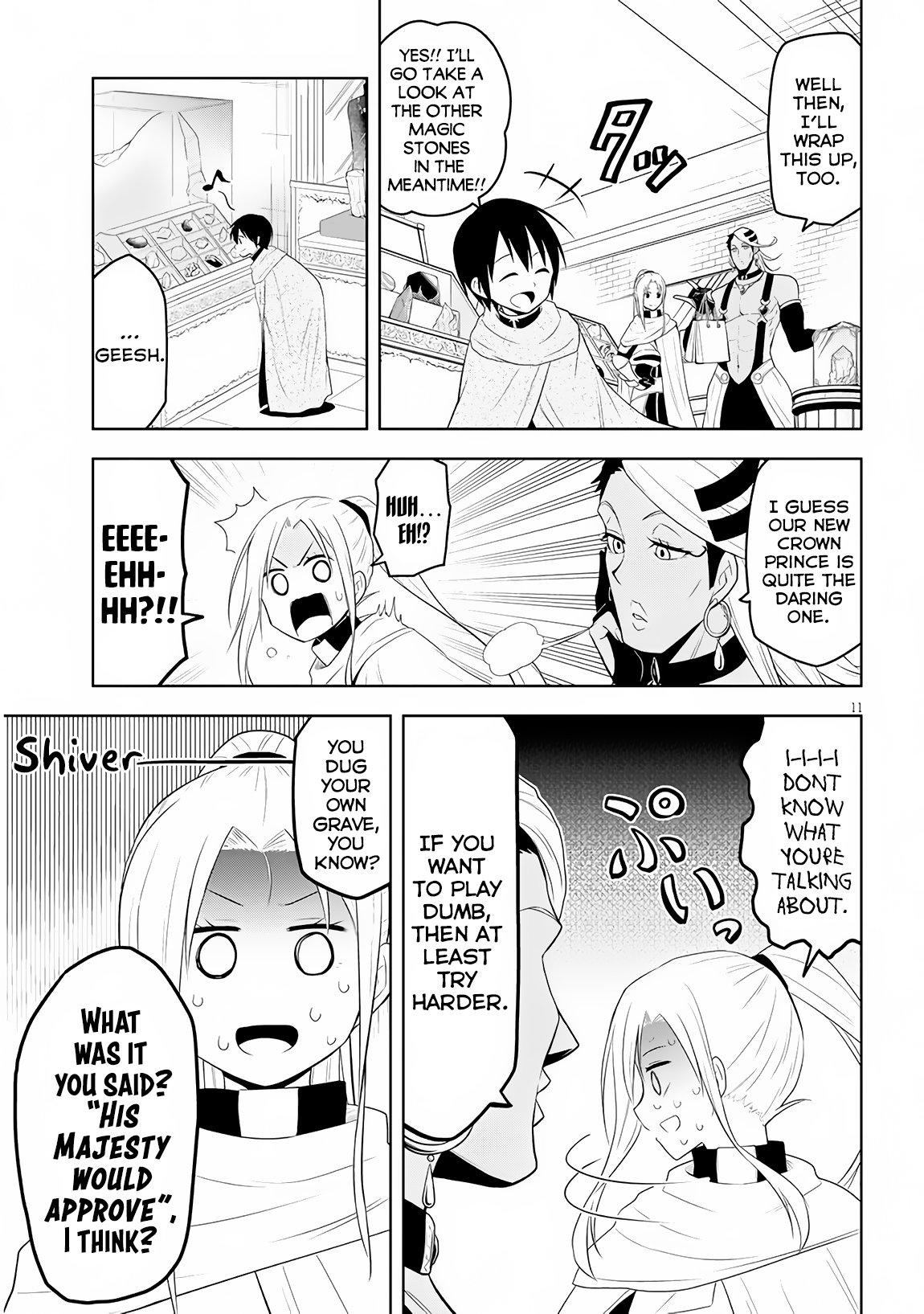 Maseki Gurume: Mamono no Chikara o Tabeta Ore wa Saikyou! Chapter 7 page 12 - Chapter 7