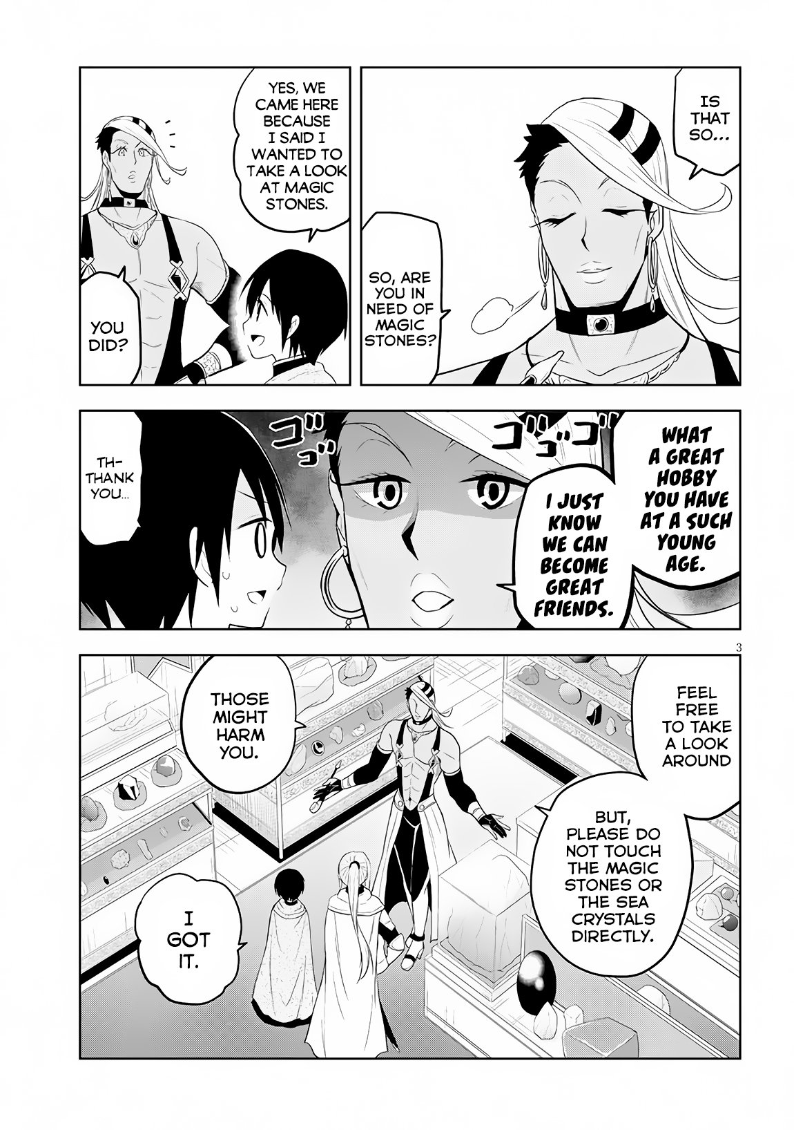 Maseki Gurume: Mamono no Chikara o Tabeta Ore wa Saikyou! Chapter 7 page 4 - Chapter 7