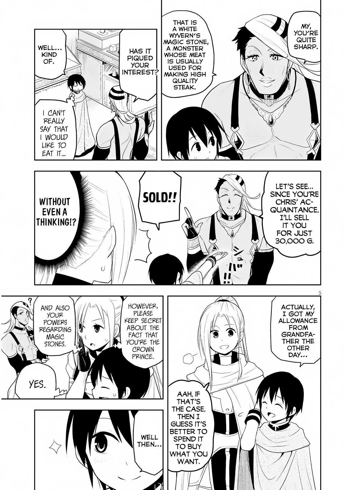 Maseki Gurume: Mamono no Chikara o Tabeta Ore wa Saikyou! Chapter 7 page 6 - Chapter 7